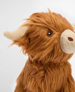 Highland Cow Dog Toy