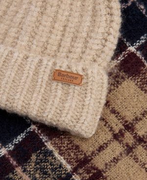 Saltburn Beanie & Tartan Scarf Gift Set
