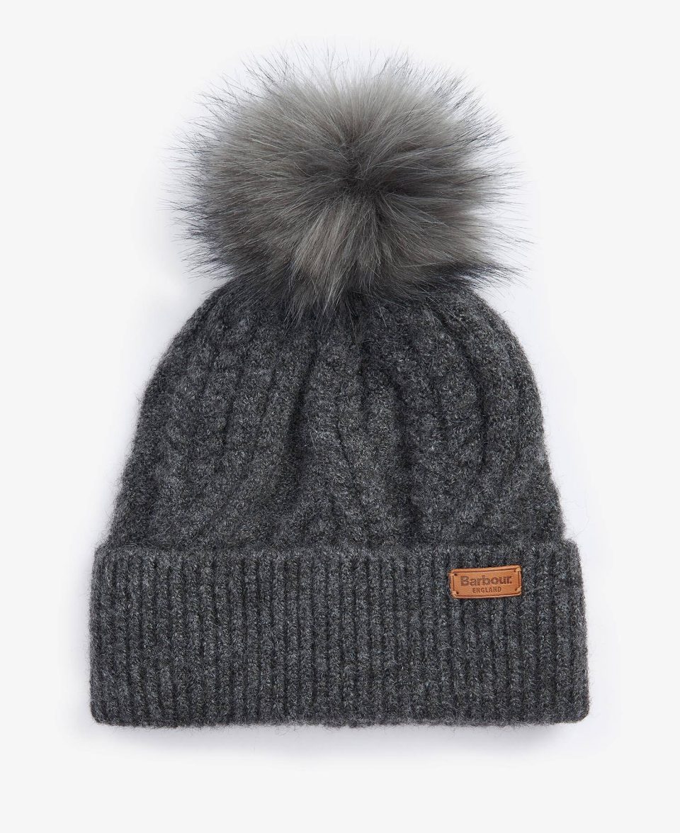 Elsdon Cable-Knit Beanie