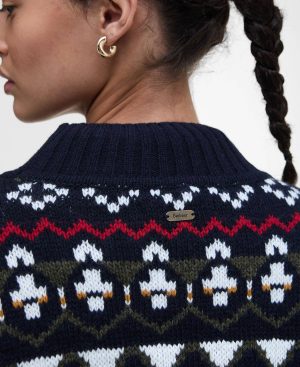 Larisa Fair Isle High-Neck Jumper