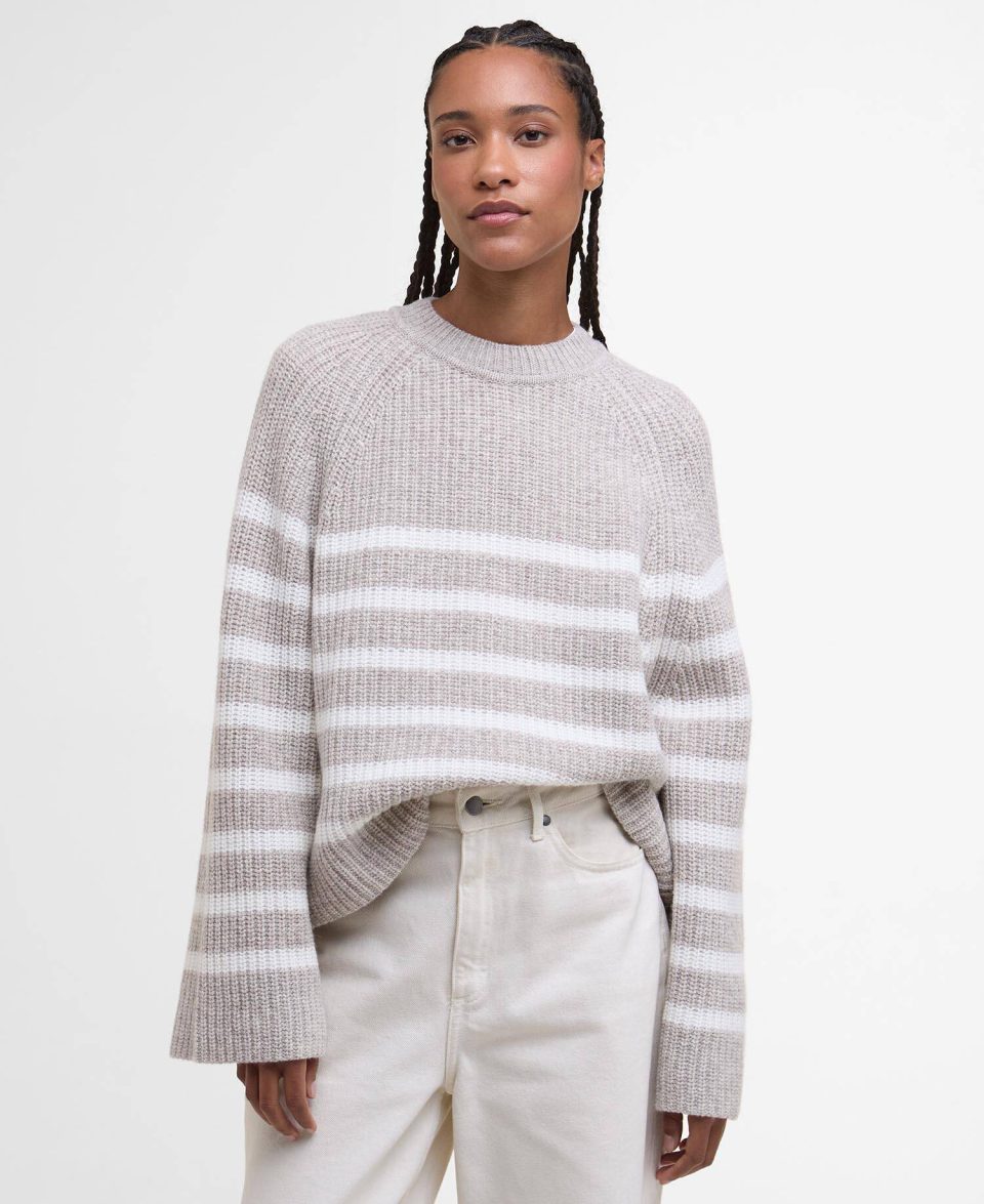 Irene Striped Crew Neck Jumper