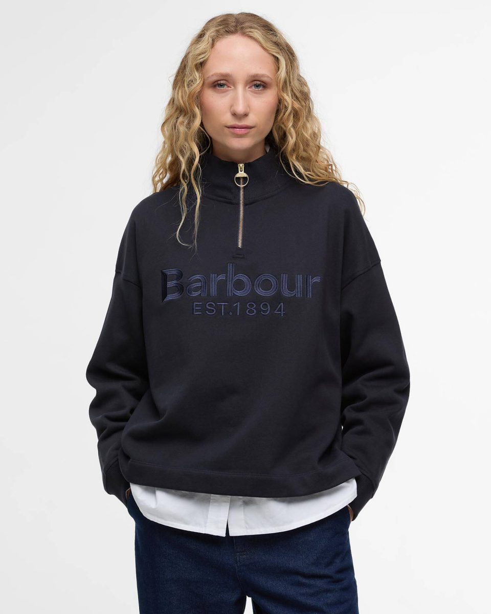 Sara Half Zip Sweatshirt