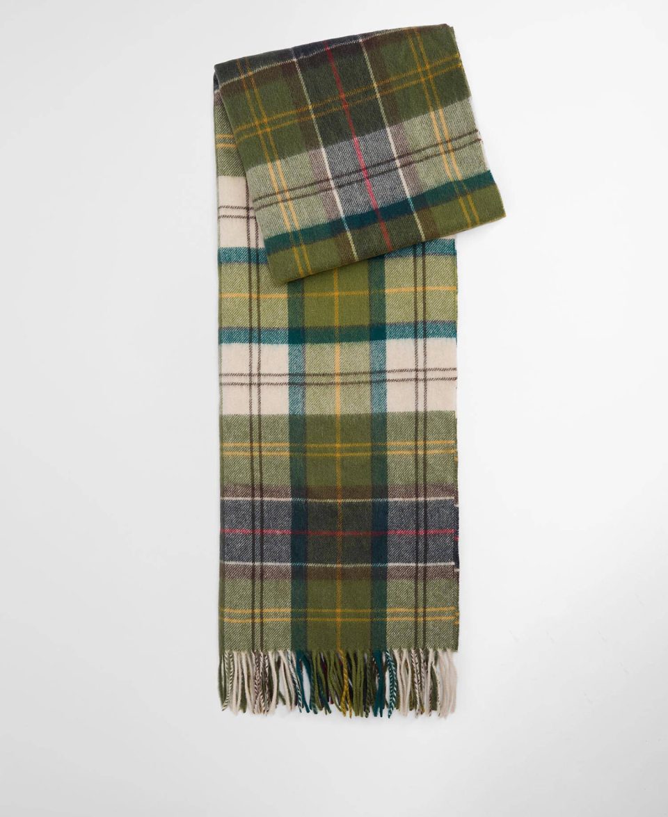 Serena Tartan Lambswool Scarf