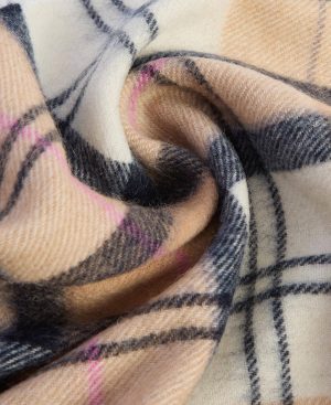 Serena Tartan Lambswool Scarf