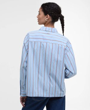 Saffron Striped Relaxed Shirt