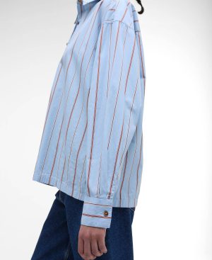 Saffron Striped Relaxed Shirt
