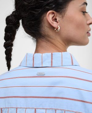 Saffron Striped Relaxed Shirt