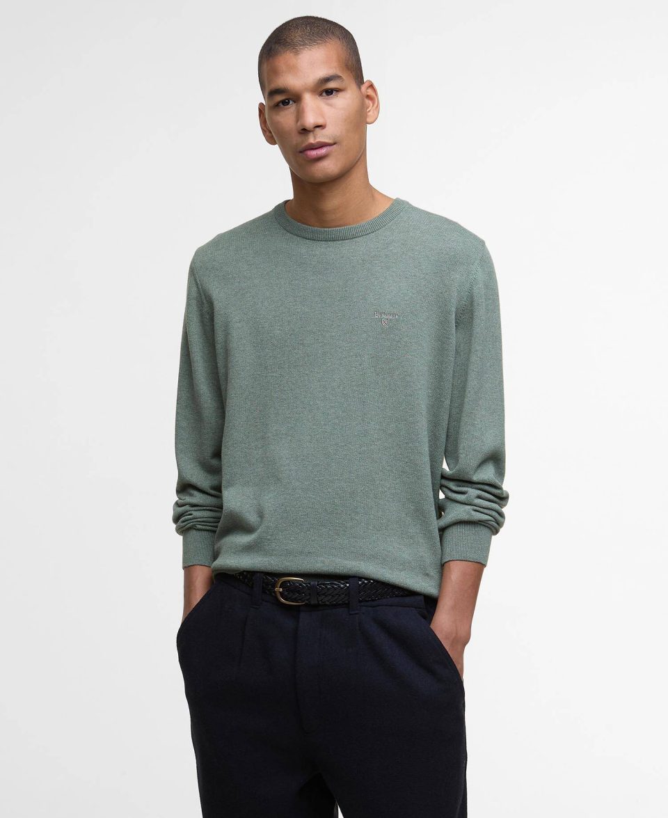 Pima Cotton Crew Neck Jumper
