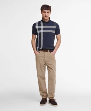 Blaine Tartan Short-Sleeved Polo Shirt