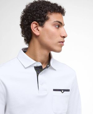 Corpatch Tailored Long-Sleeved Polo Shirt