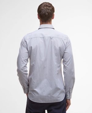 Carlton Tattersall Tailored Long-Sleeved Shirt