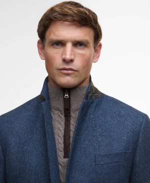 Throckley Oxford Tailored Shirt – Sky, M