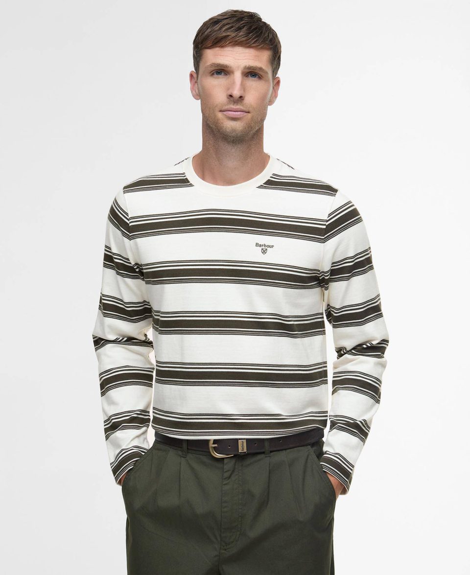 Plaistow LS Striped Tailored T-Shirt