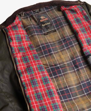 Barbour x Baracuta Porton Waxed Harrington Jacket