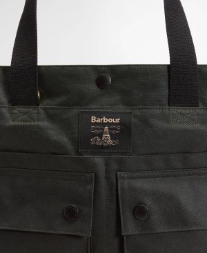 Field Waxed Tote Bag