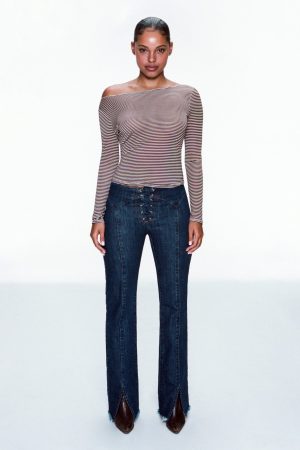 ELEMENT LACE UP JEAN – DARK WASH